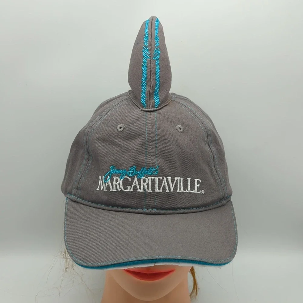 Jimmy Buffetts Margaritaville Fins Up! Hat Cap Strapback Cayman Islands RARE